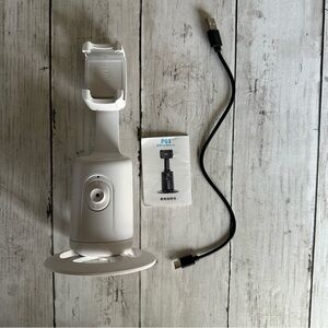 PREOWNED PO1 AUTO FACE TRACKING TRIPOD PHONE HOLDER 360° ROTATION WHITE
